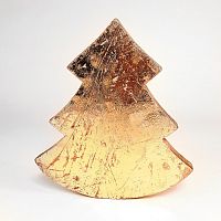 украшение новогоднее ель золотая golden tree, 23х23х2,5 см в Иркутске