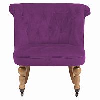 кресло amelie french country chair фиолетовое в Иркутске