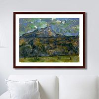 картина: mont sainte-victoire, 1906г. в Иркутске