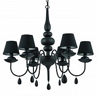 подвесная люстра ideal lux blanche sp6 nero в Иркутске