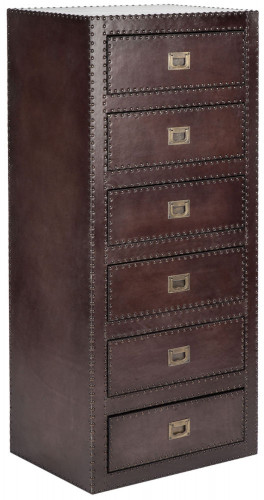 комод sheppard 6 drawers gun metal в Иркутске