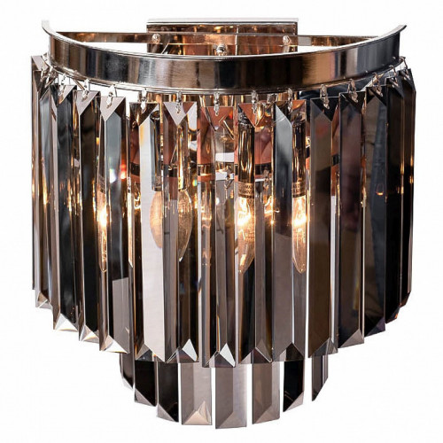 бра с подвесками двухъярусное odeon никель в Иркутске