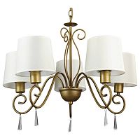 подвесная люстра arte lamp carolina a9239lm-5br в Иркутске