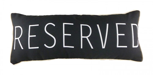 подушка с надписью reserved в Иркутске
