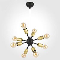 подвесная люстра tk lighting 1468 estrella black в Иркутске