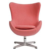 детское кресло egg chair коралловое в Иркутске