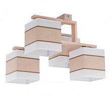 потолочная люстра tk lighting 562 lea white 4 в Иркутске