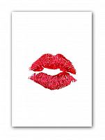 постер kiss а3 (красный) в Иркутске
