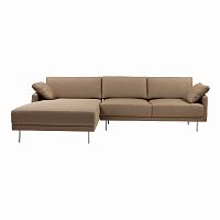 диван camber sofa угловой бежевый в Иркутске