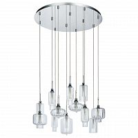 дизайнерская подвесная люстра spot light larissa 1891228 хром в Иркутске