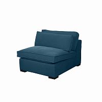 элемент дивана so086-2-10-n deep size king armless chair прямой синий в Иркутске