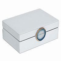 шкатулка для украшений белая 20x7,5x14 см в Иркутске