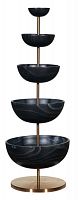 ваза настольная многоярусная bowl wood hp-12/copper / gb14034 (bowl) в Иркутске