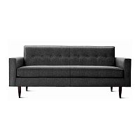 диван bantam sofa большой прямой темно-серый в Иркутске