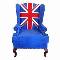 каминное кресло union jack classic в Иркутске