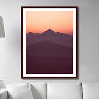 картина: sunset view в Иркутске