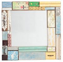 зеркало квадратное разноцветное decoracion в Иркутске