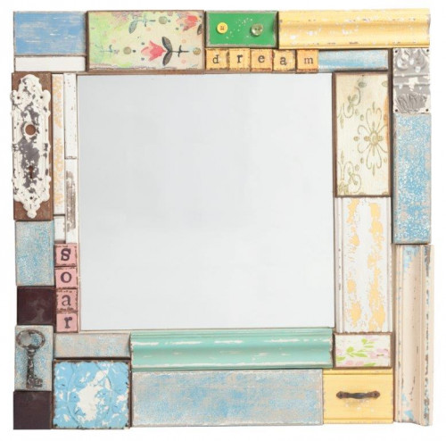 зеркало квадратное разноцветное decoracion в Иркутске