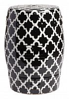 керамический столик-табурет istanbul stool black в Иркутске