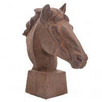 статуэтка horse head на подставке коричневый в Иркутске