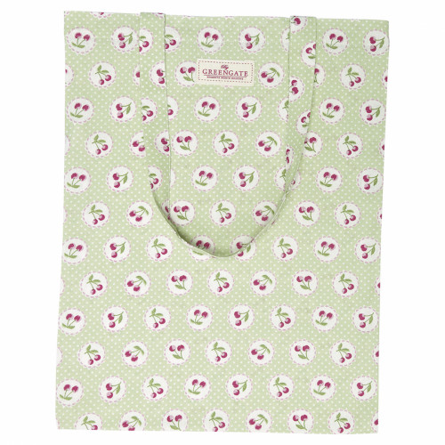 сумка хлопковая cherry berry p.green в Иркутске