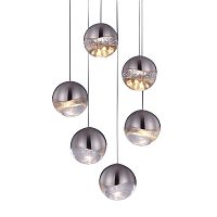 подвесной светильник globo 6u nickel от delight collection в Иркутске