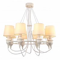 подвесная люстра arte lamp sergio a3326lm-8wh в Иркутске