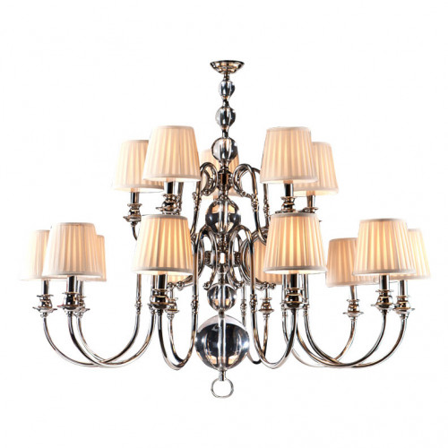 люстра holandesa от schuller прозрачная/стальной/кремовая в Иркутске