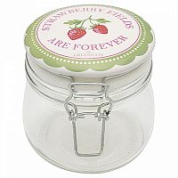 банка стеклянная strawberry pale green в Иркутске