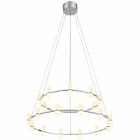 подвесная светодиодная люстра st luce cilindro sl799.103.21 белая в Иркутске