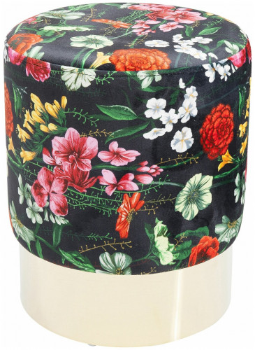 kare design пуф flores, коллекция "флорес" 35*42*35, полиэстер, дсп, сталь, мультиколор в Иркутске