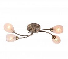 потолочная люстра idlamp carmina 201/4pf-oldbronze в Иркутске