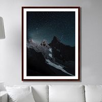 картина: the sky in the night alps в Иркутске
