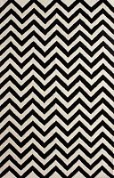 ковер zig zag чёрный 240х330 в Иркутске