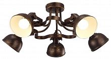 потолочная люстра arte lamp martin a5216pl-5br в Иркутске