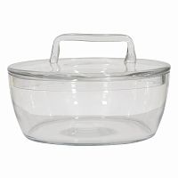 ваза настольная basket glass low в Иркутске