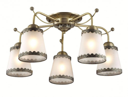 потолочная люстра lumion abbi 3266/5c белая в Иркутске