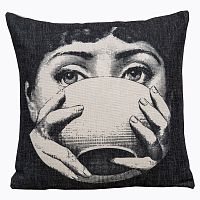 арт-подушка tea time fornasetti в Иркутске