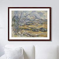 картина: montagne sainte-victoire, 1890г. в Иркутске