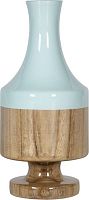 ваза настольная rustic chic blue wood в Иркутске