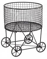 винтажная корзина для белья laundry big в Иркутске