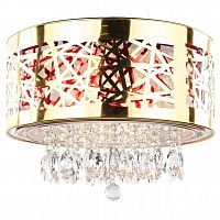 люстра nicolette золото, прозрачная в Иркутске