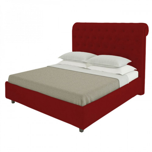 кровать двуспальная 180х200 красная sweet dreams в Иркутске