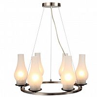 подвесная люстра arte lamp lombardy a6801sp-6br белая в Иркутске