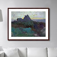 картина: rocky peak, 1875г. в Иркутске