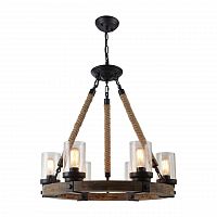 подвесная люстра arte lamp a1693sp-6br в Иркутске