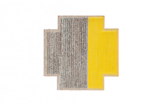 ковер plait yellow 160х160 от gan в Иркутске