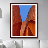 картина: perpective in red, architecture в Иркутске