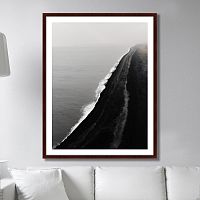 картина: black sand beach, iceland в Иркутске