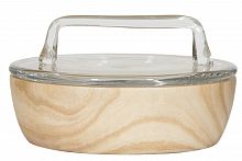 ваза настольная basket wood wide в Иркутске